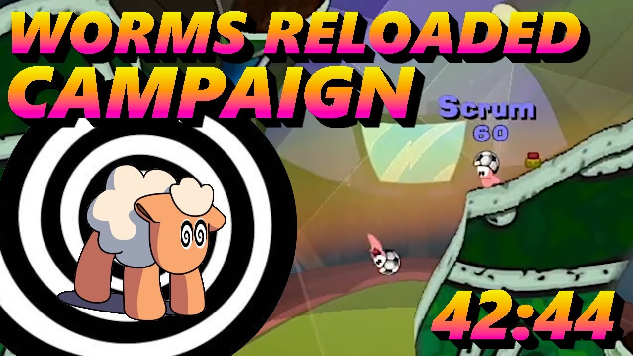 Worms Reloaded - Campaign Speedrun in 42:44 (No Level Skips)