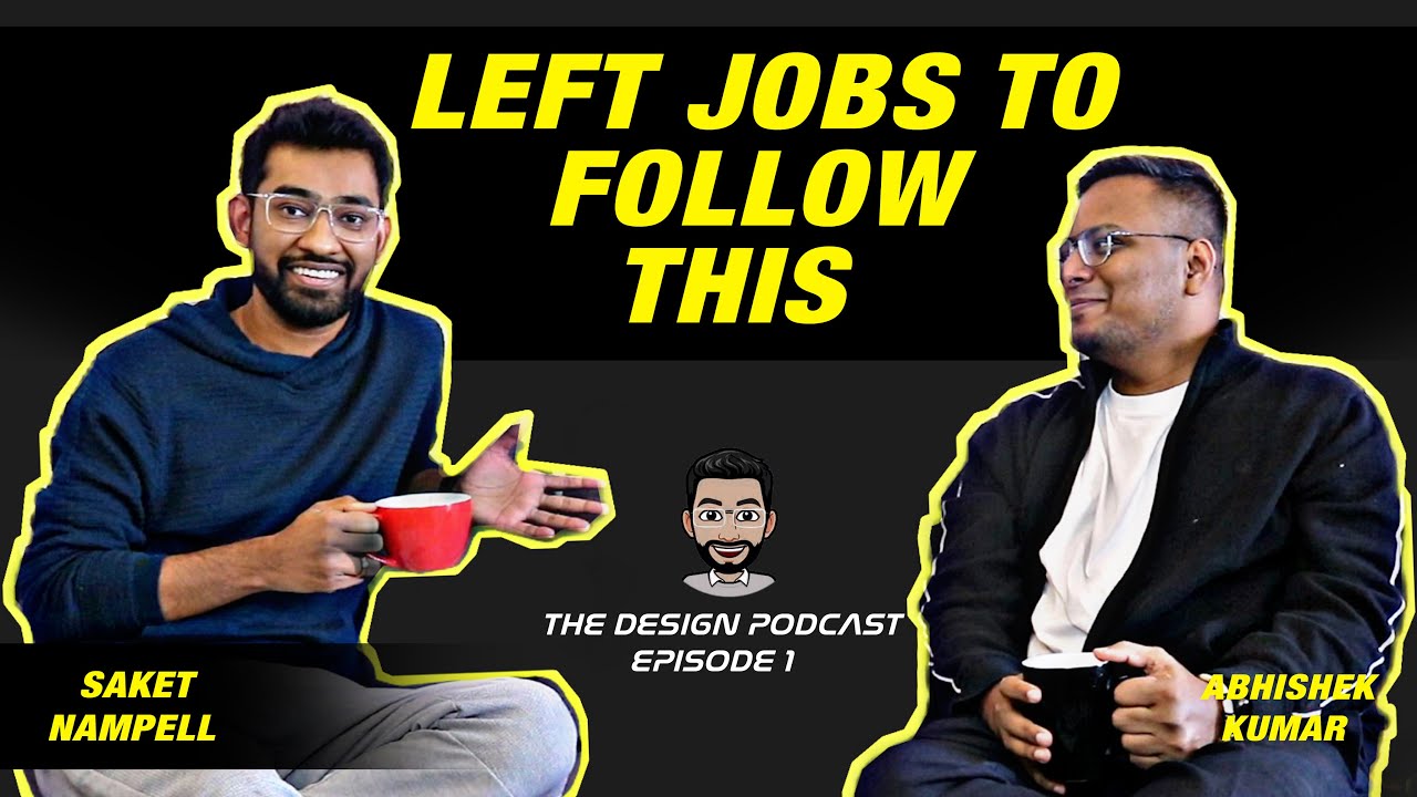 Ep01 I Future of UI/UX design, Branding and Strategy I Abhishek Kumar on The Design Podcast