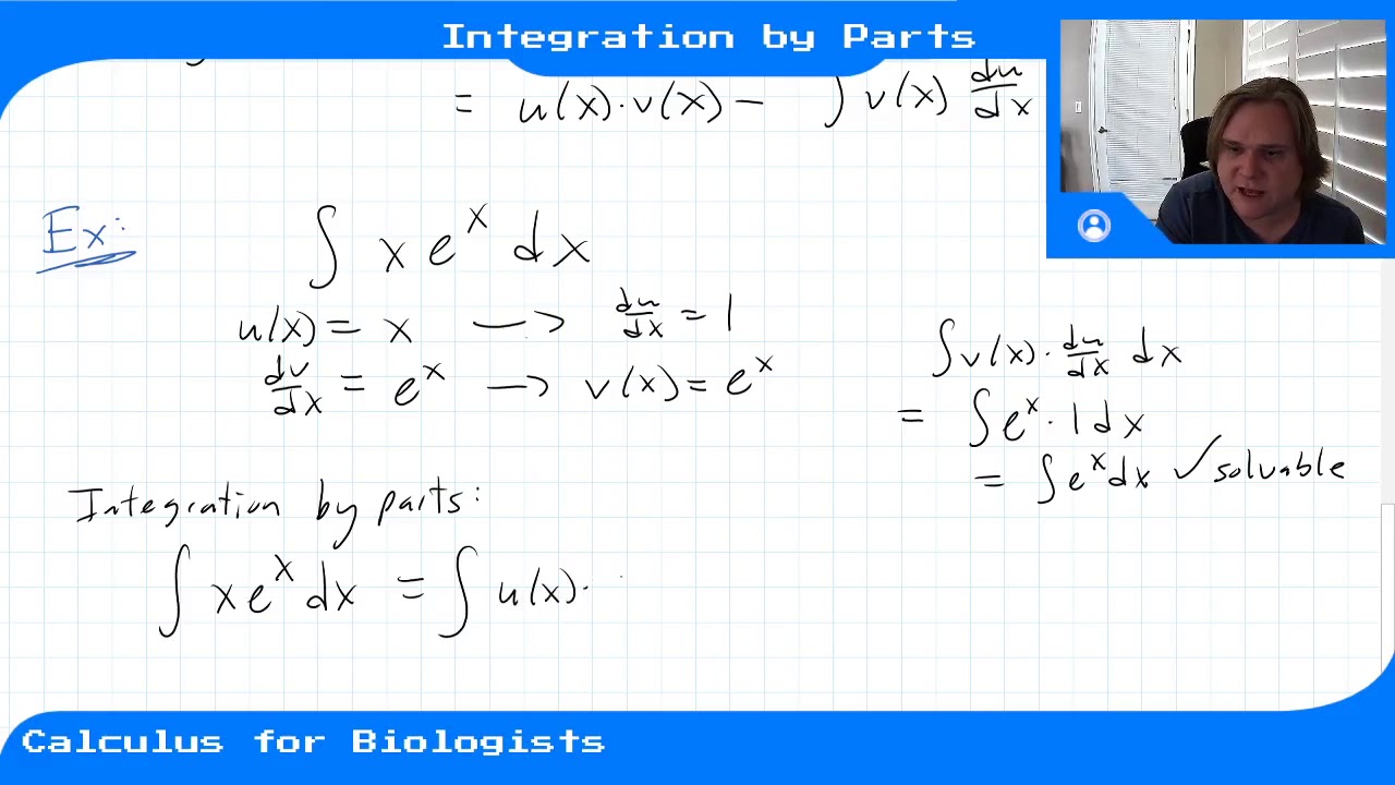 Module 9 - Video 6 - Integration by Parts