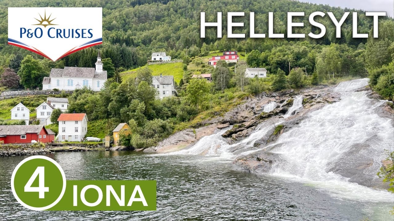 P&O Iona - Norwegian Fjords 4 - Hellesylt, Geirangerfjord & Seven Sisters