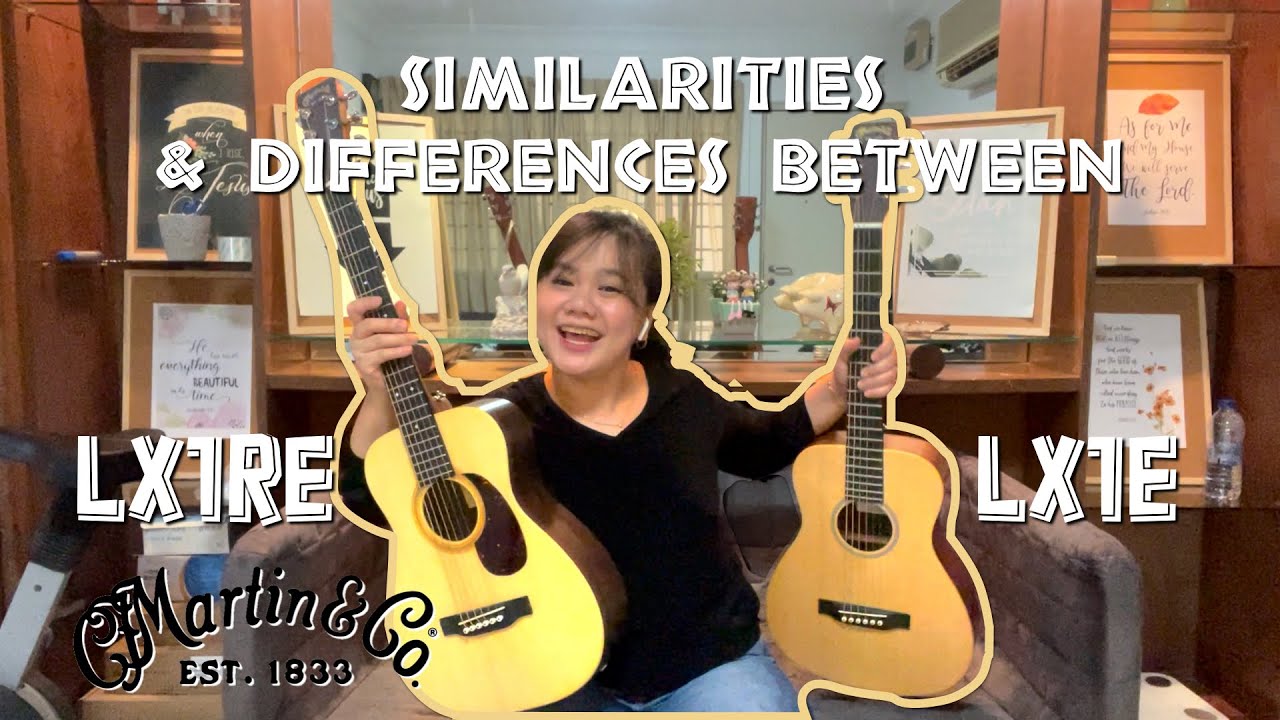 LITTLE MARTIN SERIES | LX1RE or LX1E | Similarities & Differences #martinguitar #travelguitar