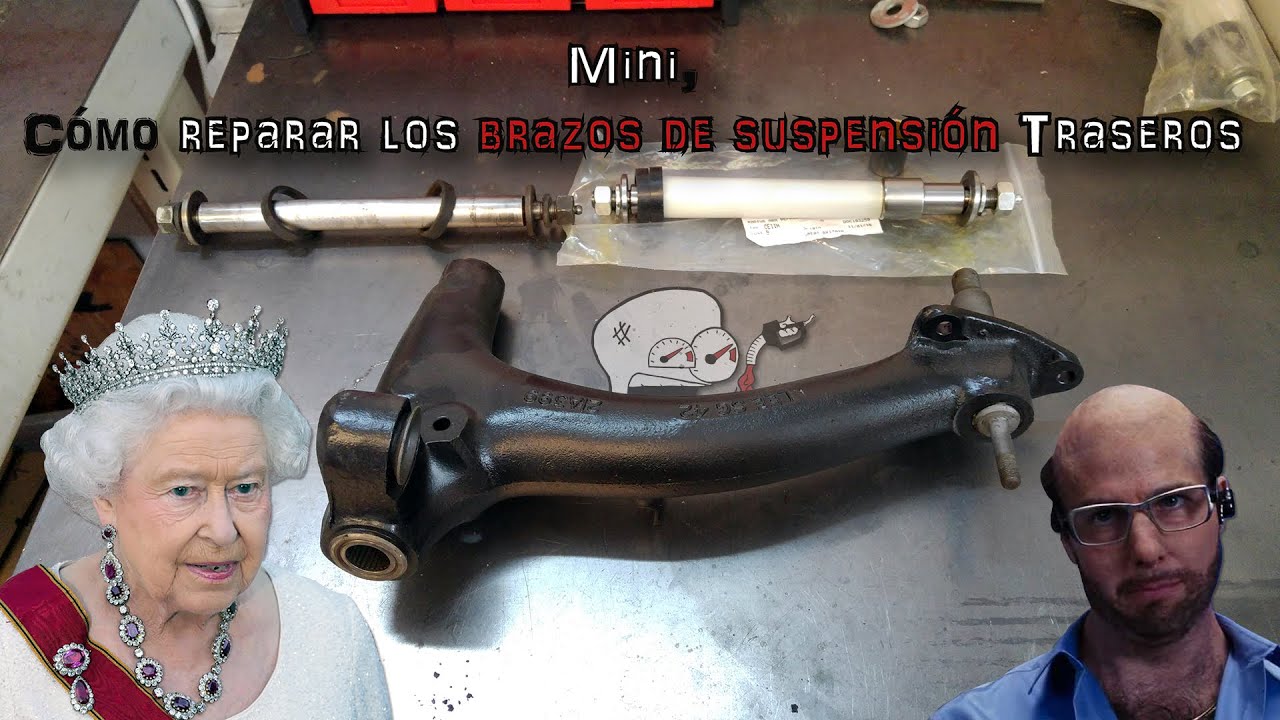 Restauración del Mini #14 - Cómo reparar los brazos de suspensión traseros | (En español)
