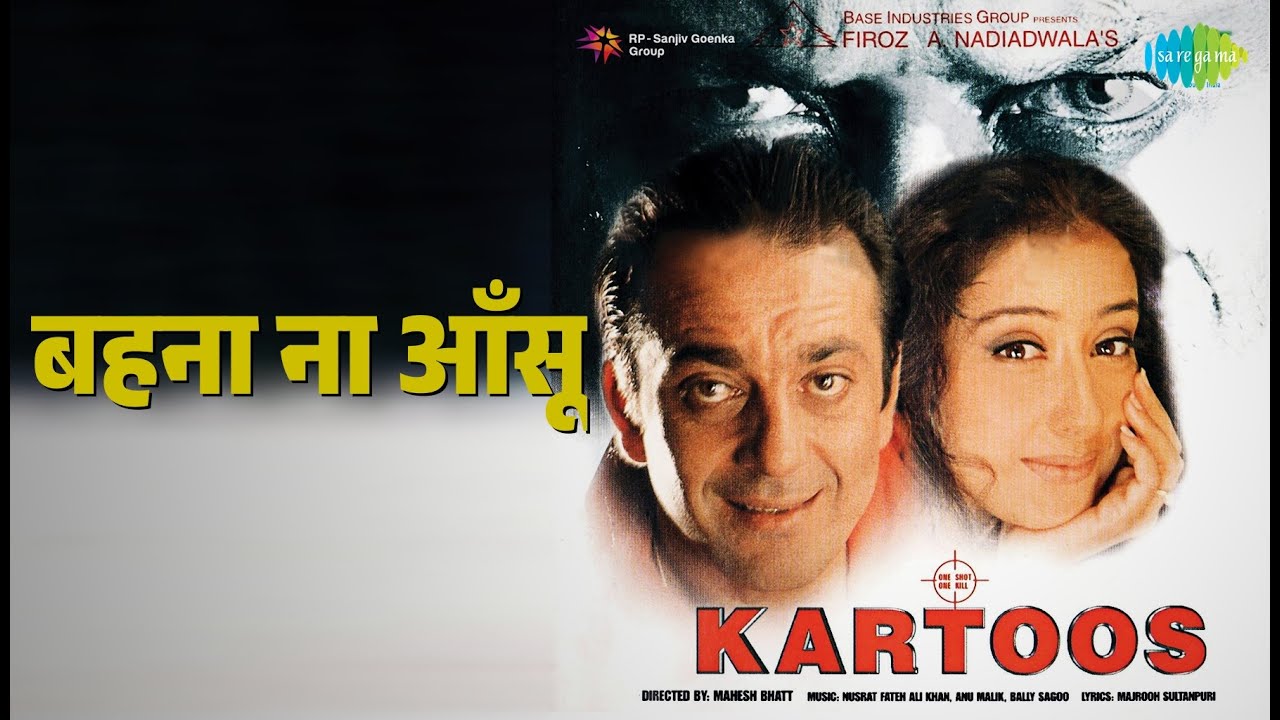 बहना ना आँसू | Kartoos | Udit Narayan Songs | Manisha Koirala | Sanjay Dutt