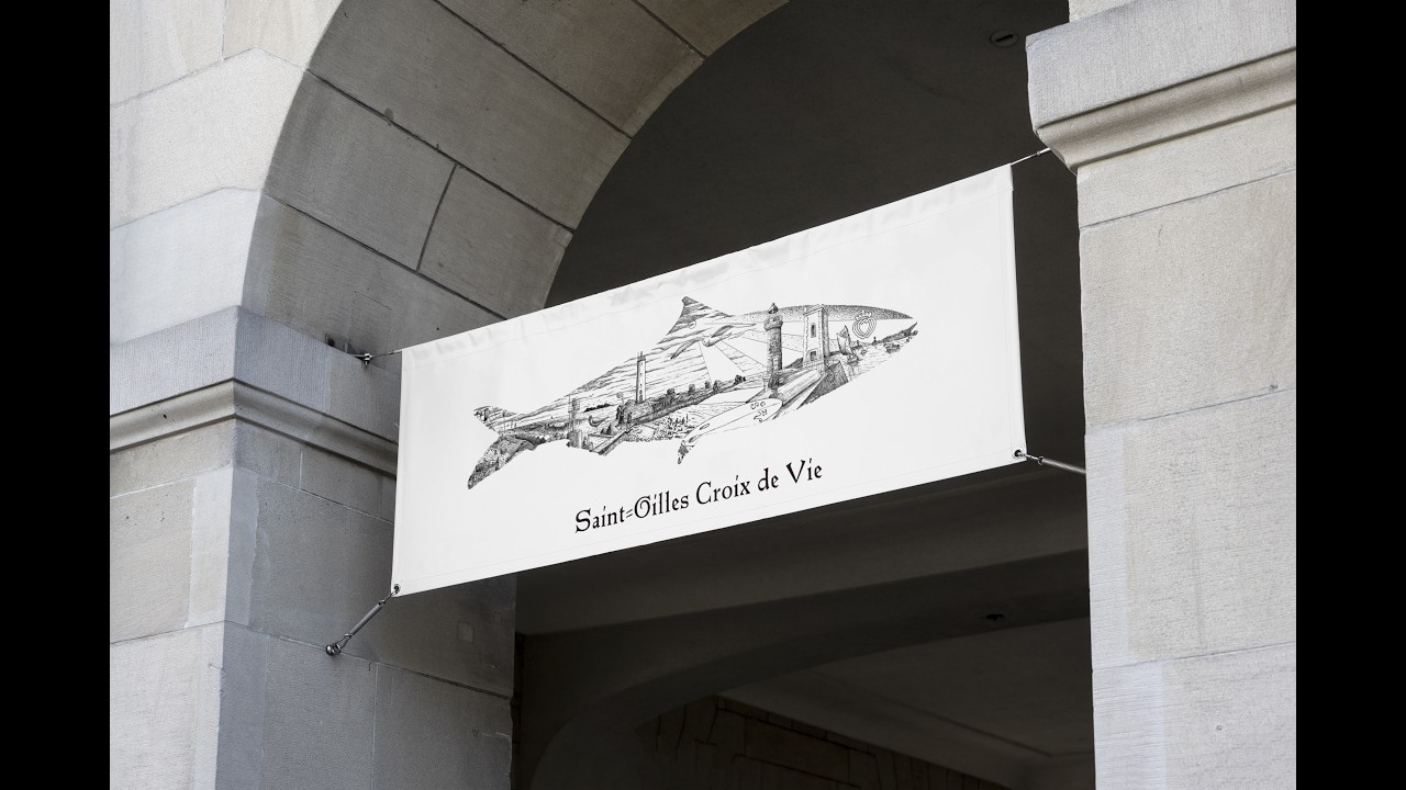 🇫🇷 ART: La Sardine de Saint-Gilles Croix de Vie - Processus Créatif, par Martin Dedron