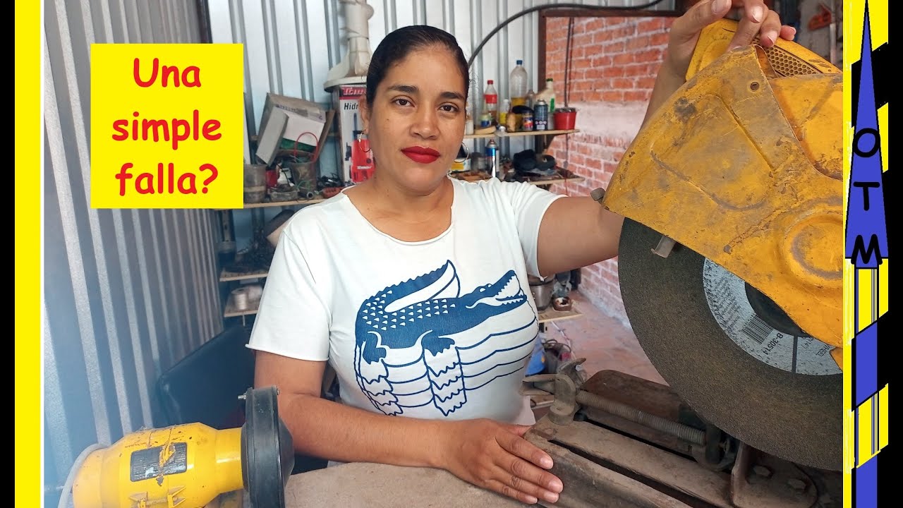 Reparación de sierra cortadora DeWalt que no trabaja