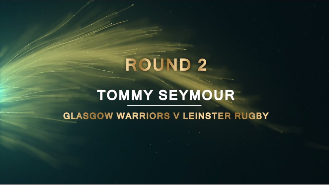 Tommy Seymour - Nominations for the Guinness PRO12 Independent.ie Try of the Season 2016/17