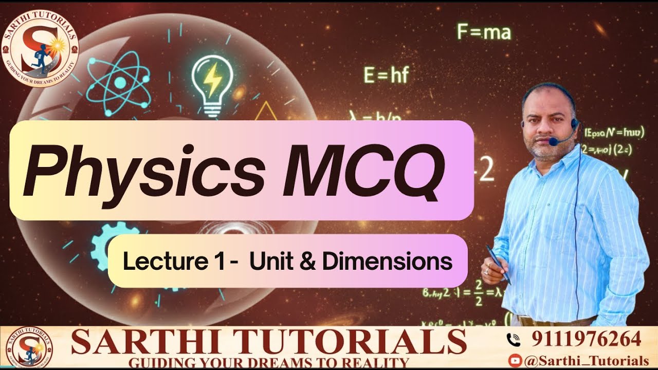 SCIENCE PHYSICS L-1|UNITS & DIMENSIONS | BY ADITYA SINGH