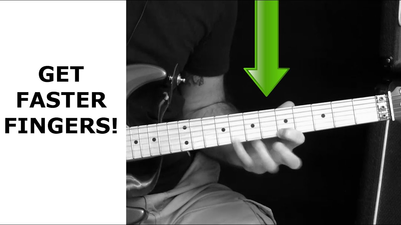 Speed Up the Fretting Hand - How to Play Guitar Faster episode 02