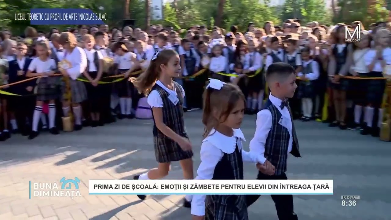 Prima zi de școală la Liceul de Arte 'Nicolae Sulac' 🎒 | Emoții și zâmbete în 2024