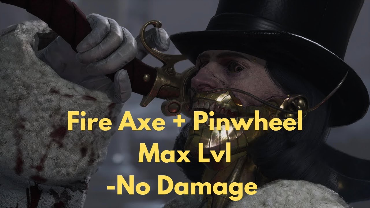 Lies of P Overture - Arlecchino difficulty 5 - Max Lvl - No Damage - Fire Axe + Pinwheel