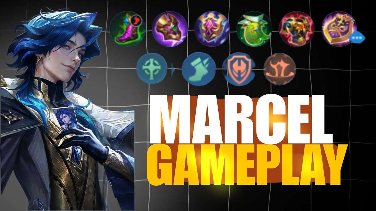 HOW TO USE MARCEL MLBB MARCEL GAMEPLAY NEW SEASON RANK GAMEPLAY SEASON 40 MARCEL MATCH 