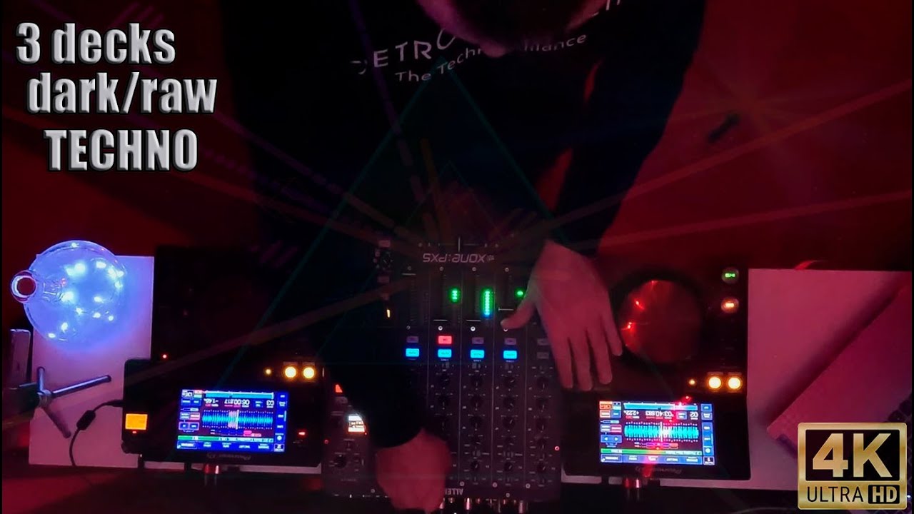 Final Techno Home DJ Set of 2024 🔥 | 4K (GoPro Hero 11)