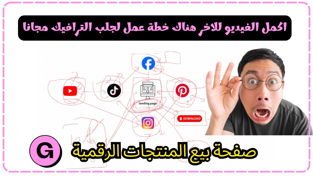 بناء دخل من المنتجات الرقمية عبر الترافيك المجاني (استراتيجية محتوى عملية)