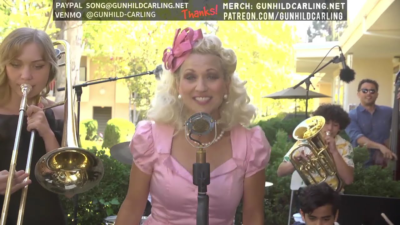 Jeepers Creepers- Gunhild Carling Live feat Carlings Darlings #jazz #gunhildcarling #california