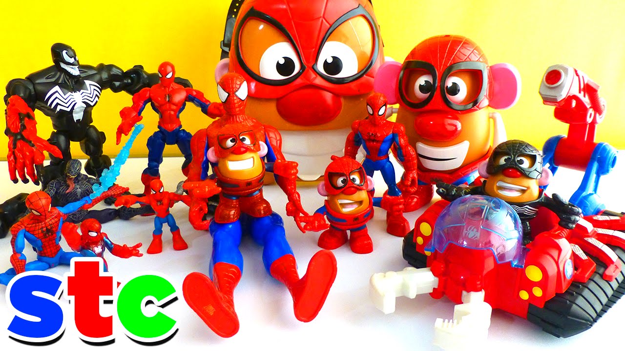 Mr Potato Head Spiderman Marvel Avengers Coleccion de Juguetes