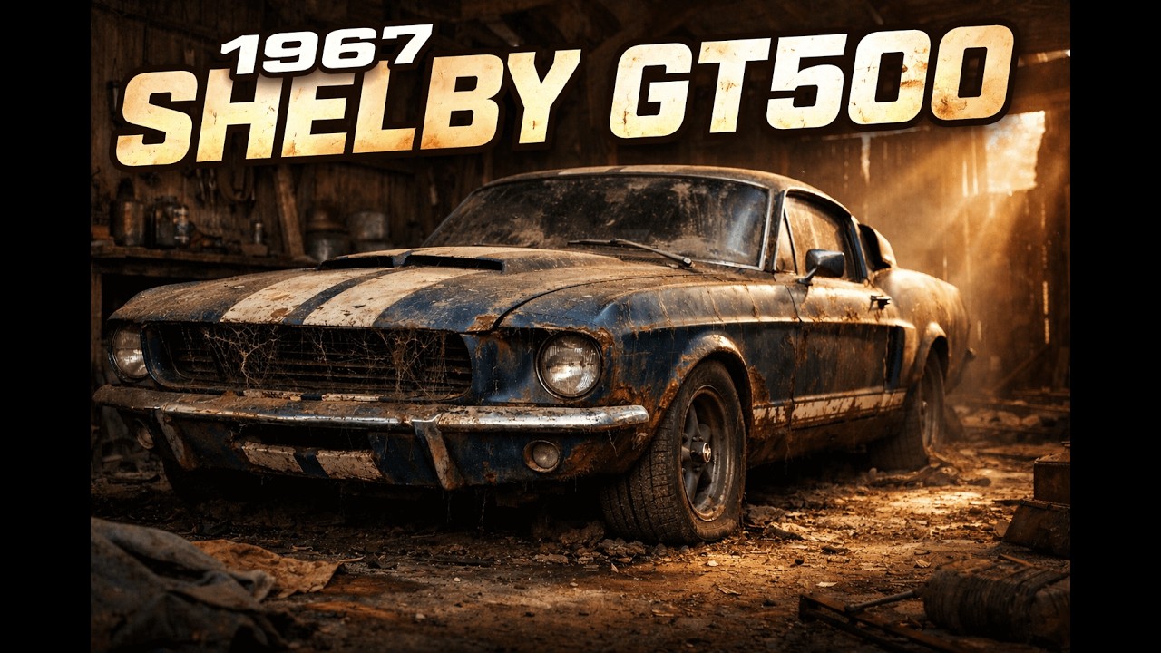 Found in a Barn After 30 Years – 1967 Shelby GT500 Rebuild@PKMediaLabOfficial  #shelbygt500