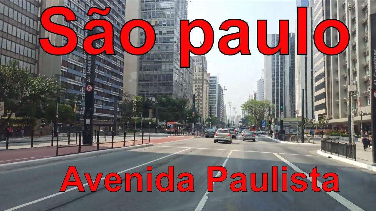 Conhecendo a cidade de São Paulo Rota Avenida Paulista até o Parque Ibirapuera