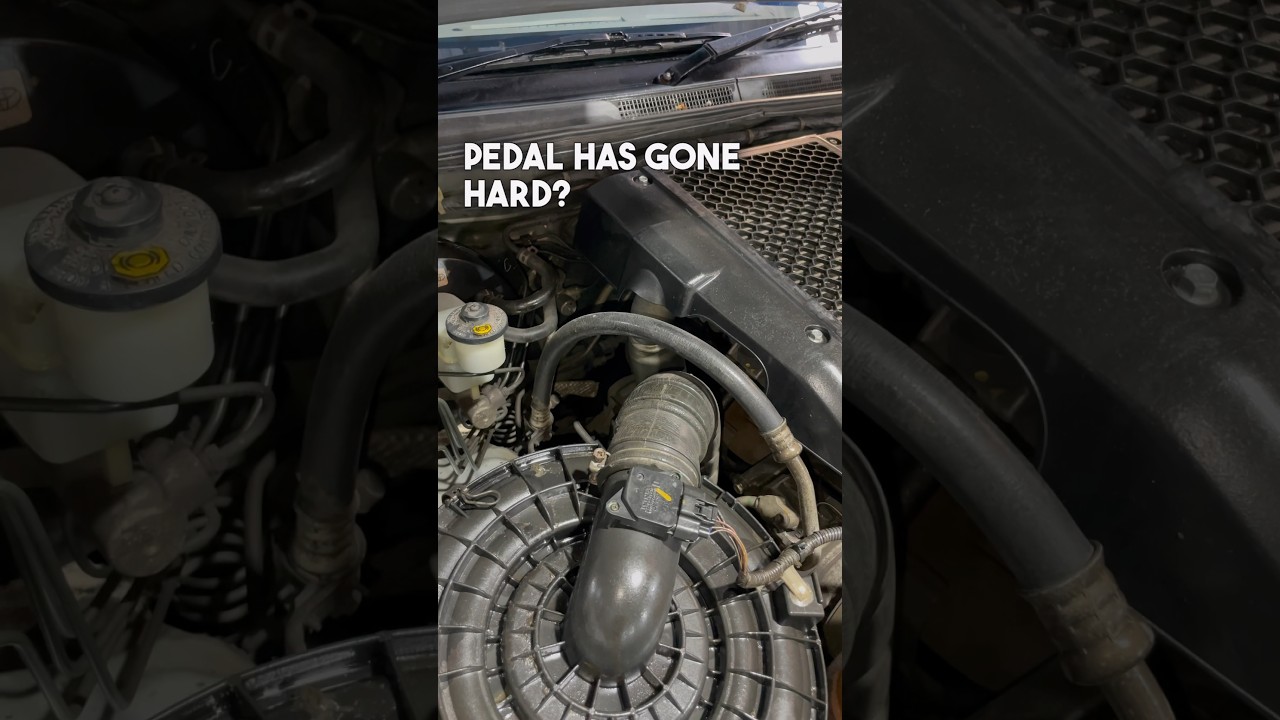 Hard Brake Pedal Cause | 