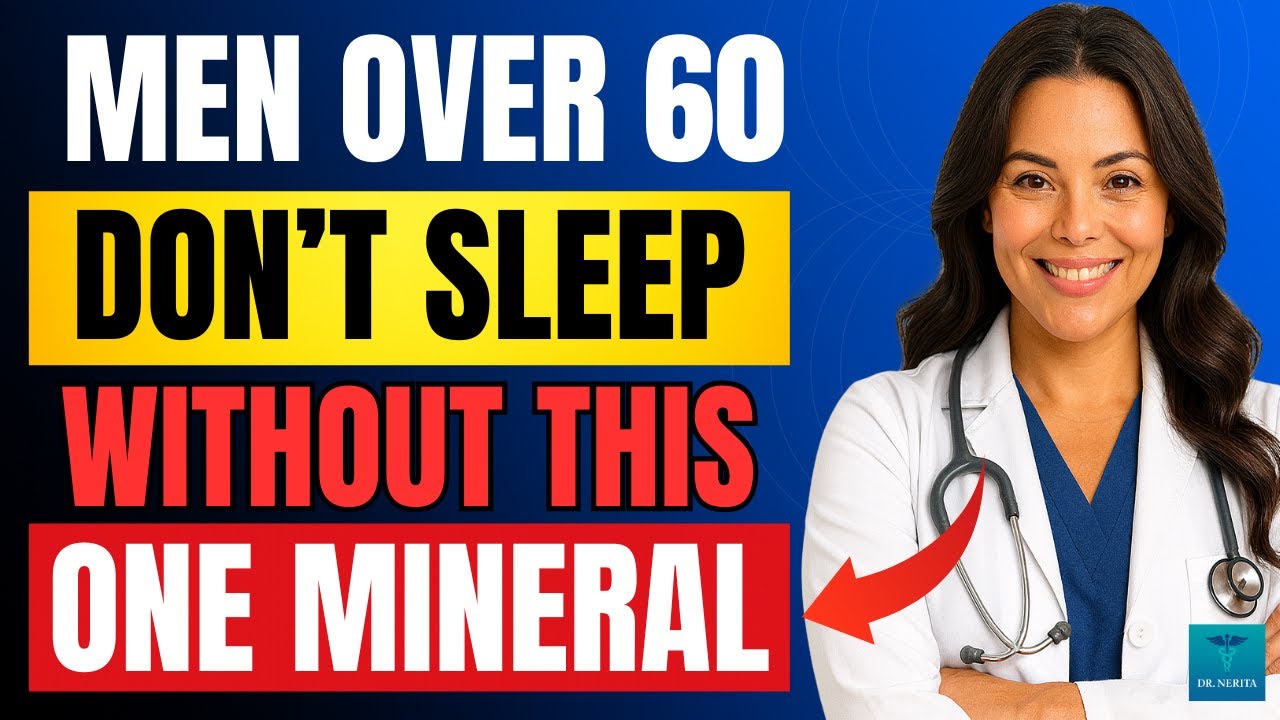 Don’t Sleep Without THIS After 60! One Mineral Changes Everything | Dr. Nerita Explains