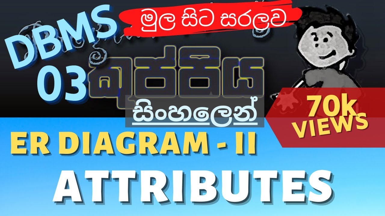 Attributes | ER Diagram II | Database Sinhala Tutorial | Part 03