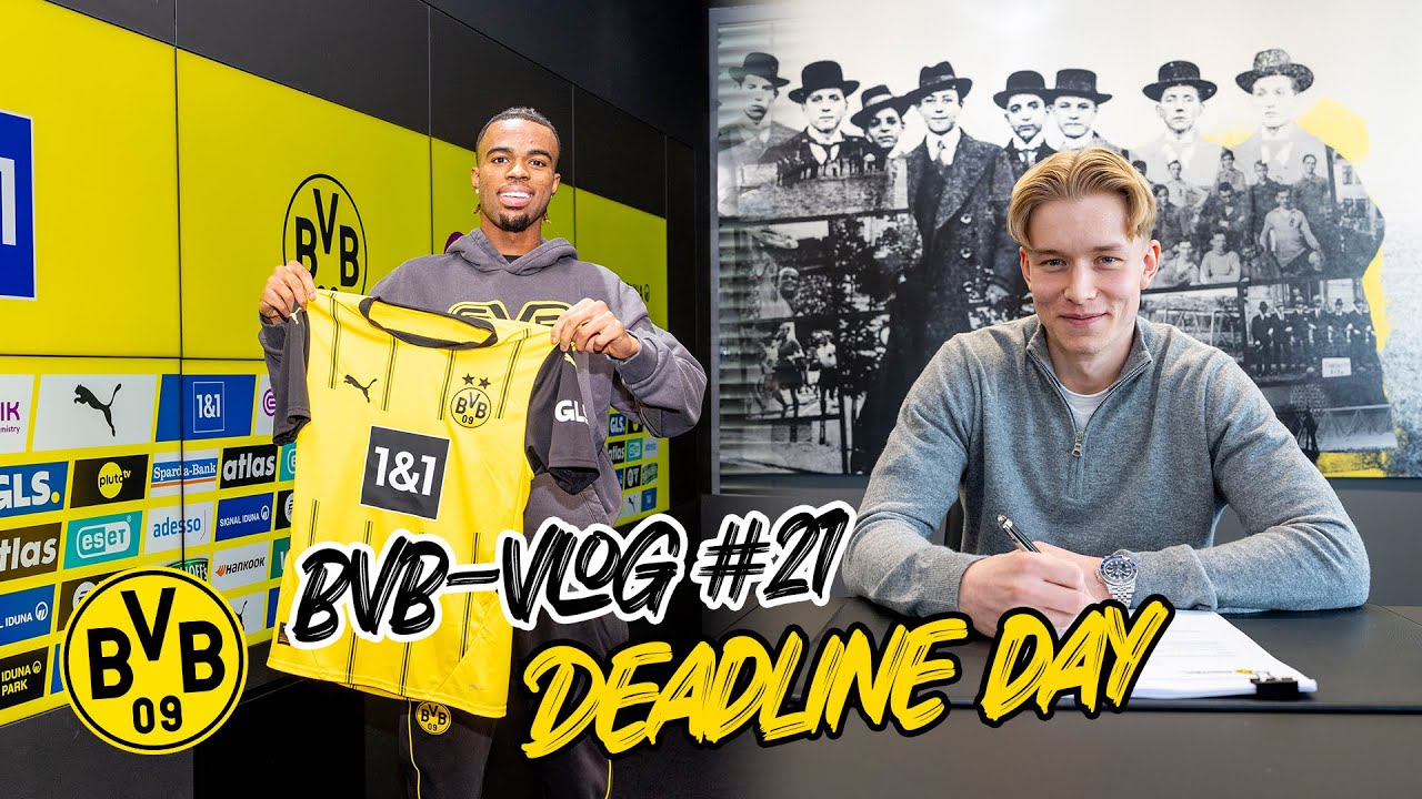 BVB Vlog: What was Deadline Day like at BVB | Calling Gittens, Med-Check & more