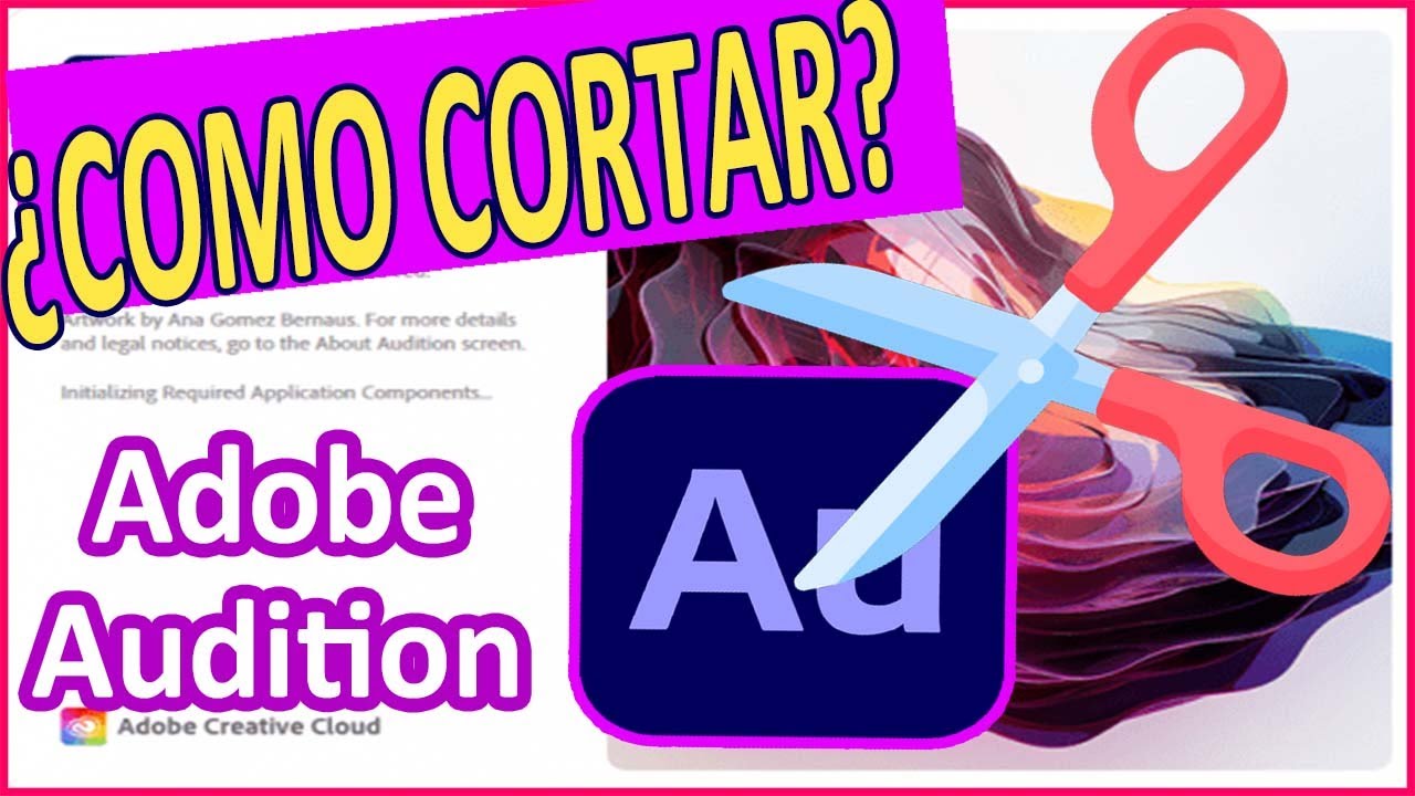 Como Cortar Audio en Adobe Audition - Curso de Audition en Espa&ntilde;ol - Tutorial adobe audition