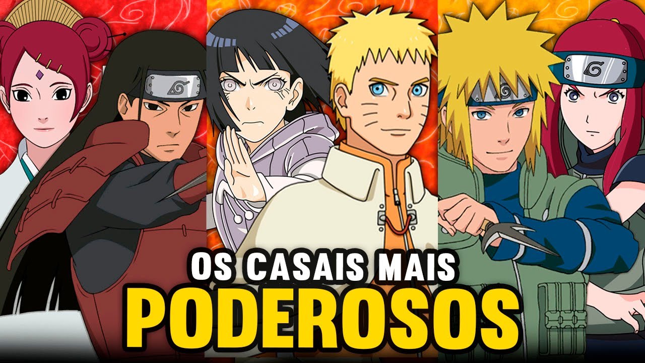 OS 10 CASAIS MAIS PODEROSOS DE NARUTO