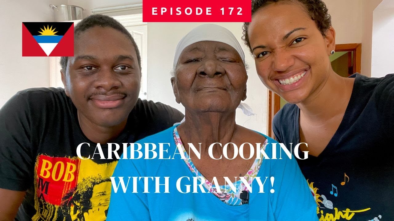 Caribbean Cooking w Granny  - Goat Water Recipe (Antigua & Barbuda) VLOG | Global Gyal | Episode 172