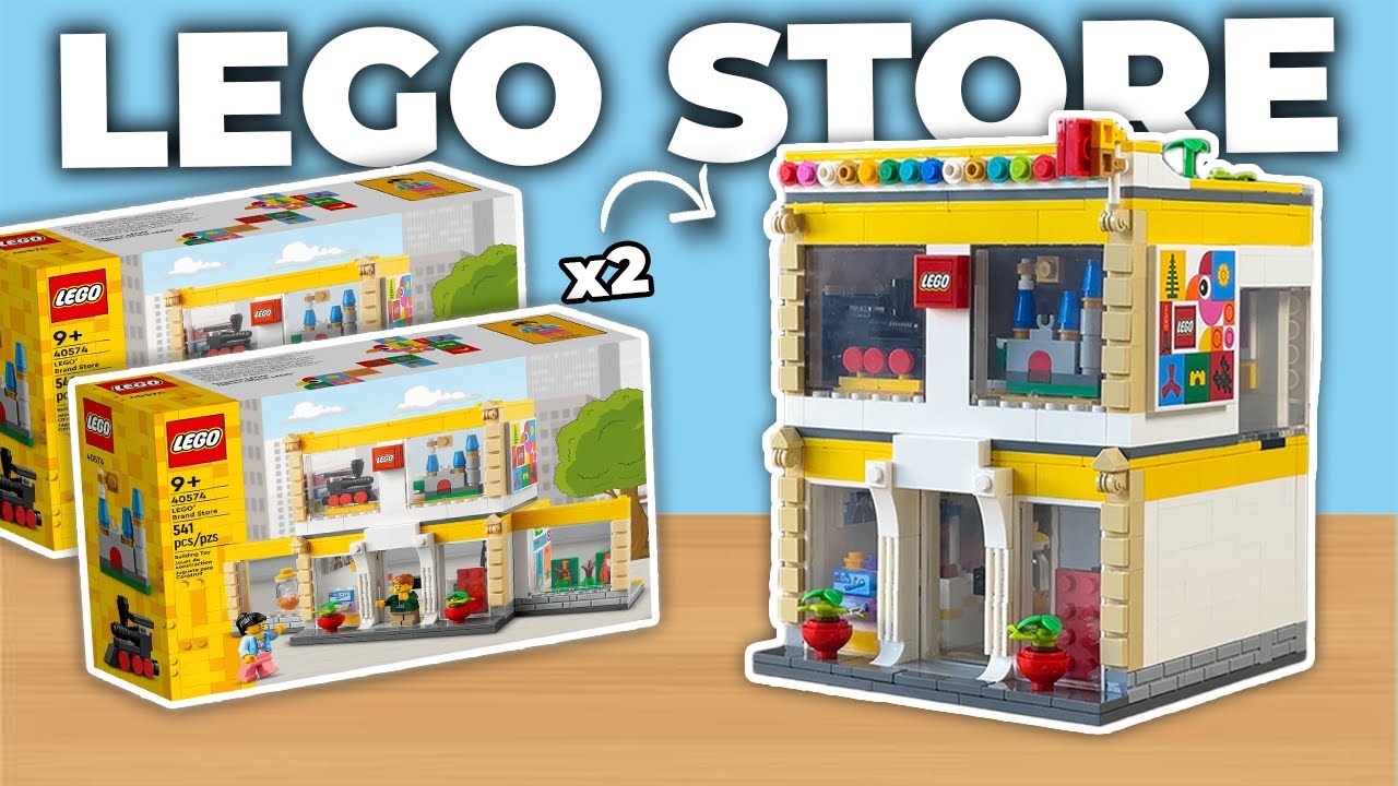 I Built my OWN LEGO Store Modular! | Set 40574 MOC