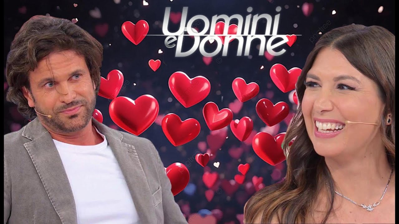 CLAUDIA  E ALESSIO OSPITI A UOMINI E DONNE L'AMORE CONTINUA