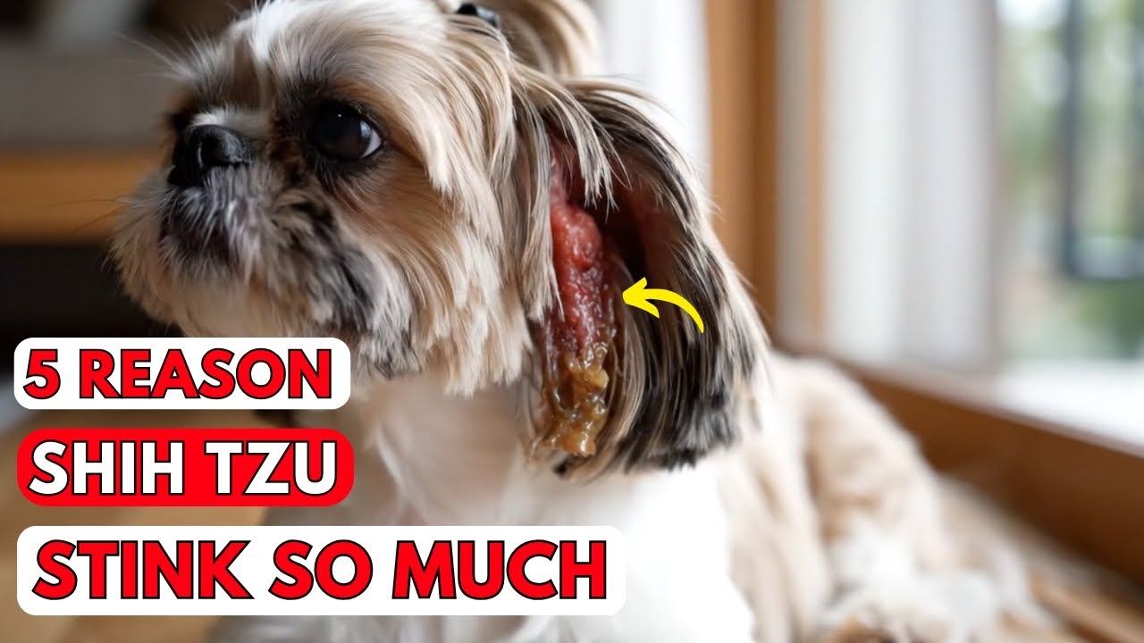 5 Reason does your Shih Tzu Stink so much