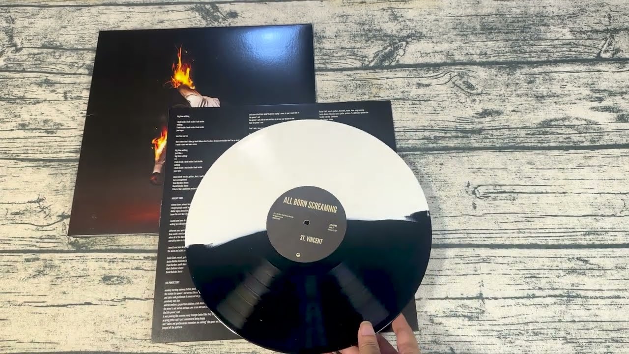 St. Vincent &ndash; 'All Born Screaming' 2024  vinyl unboxing