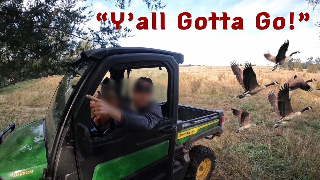 Преследование безумного охотника после ЭПИЧЕСКОЙ охоты на гусей (Goose Hunting 2023)