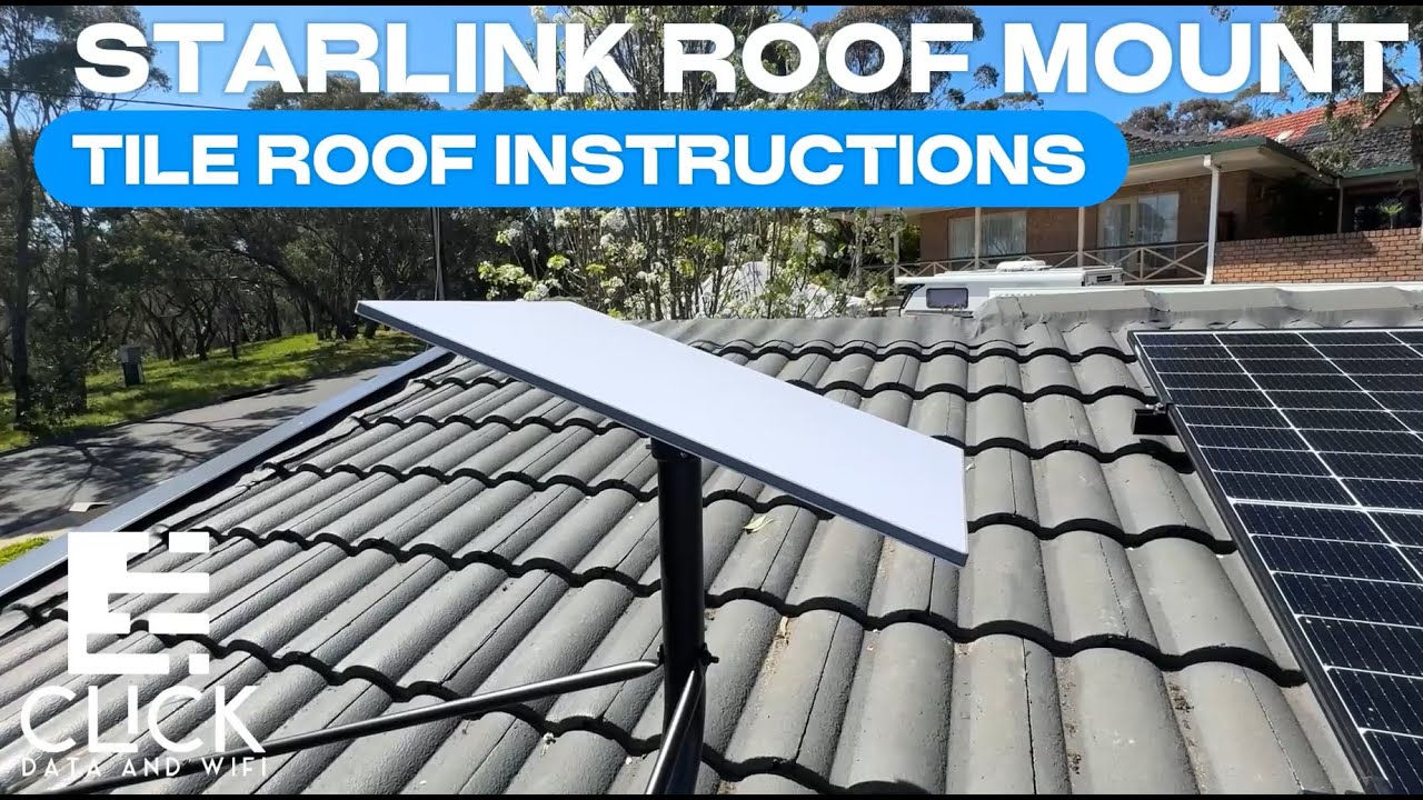 How to Install Starlink on a Tile Roof | CLICK's Step-by-Step Guide