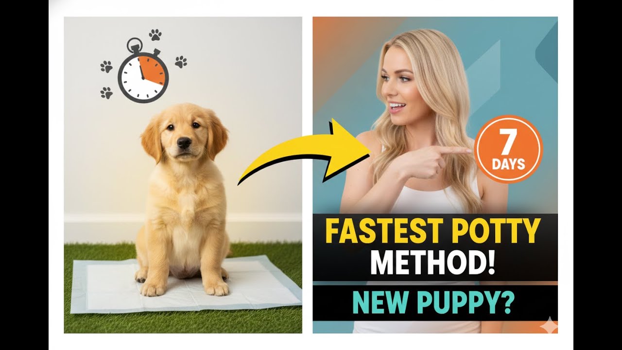 Puppy Potty Training SECRETS 🐾 | Fastest Method to Housebreak Your Puppy!
