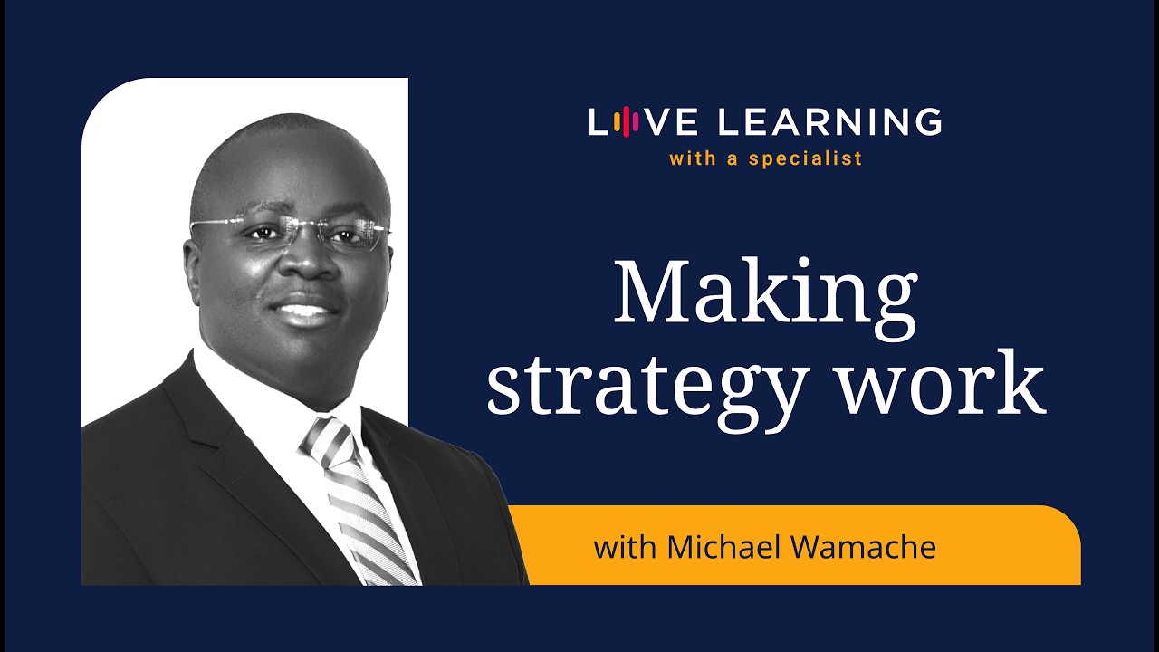 Making strategy work with Michael Wamache