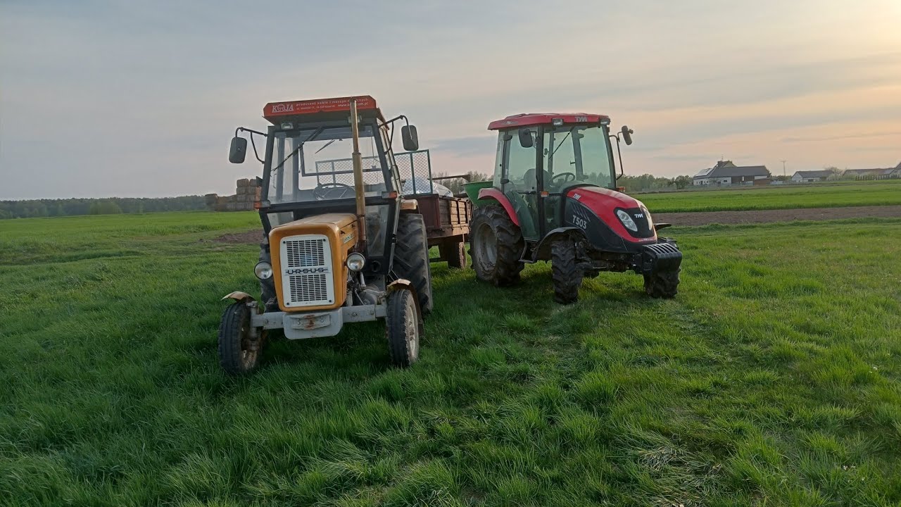 Tym T503 czy Ursus C 360 z kosiarką rotacyjną