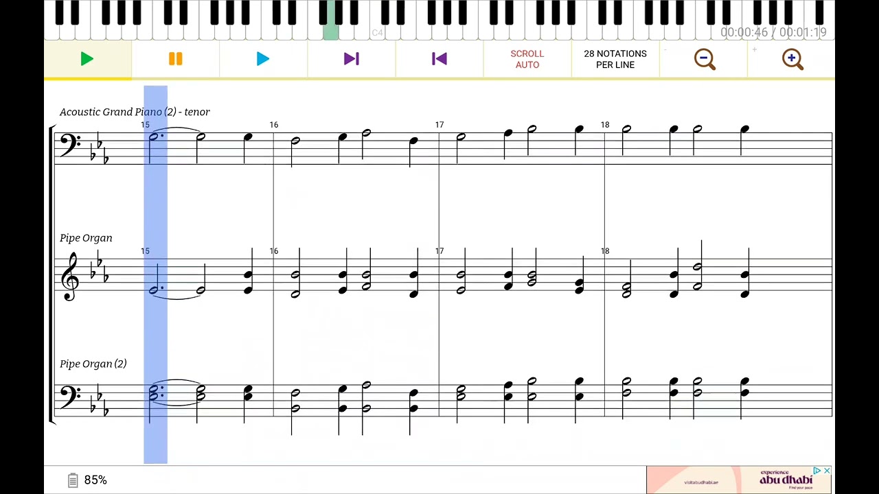 'Tis Sweet to Sing the Matchless Love (tenor)