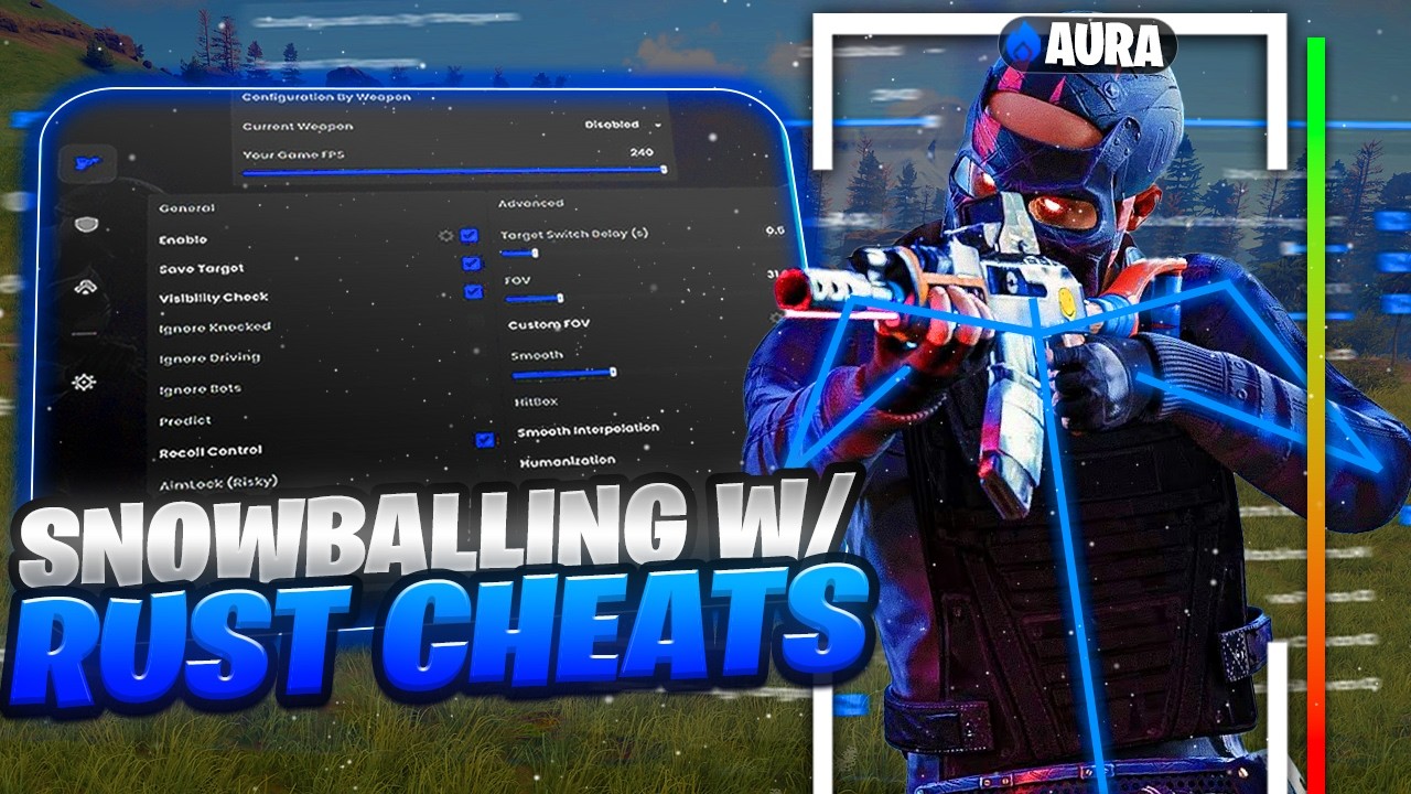I Used RUST CHEATS To Snowball on Wipeday! (Insane Results)