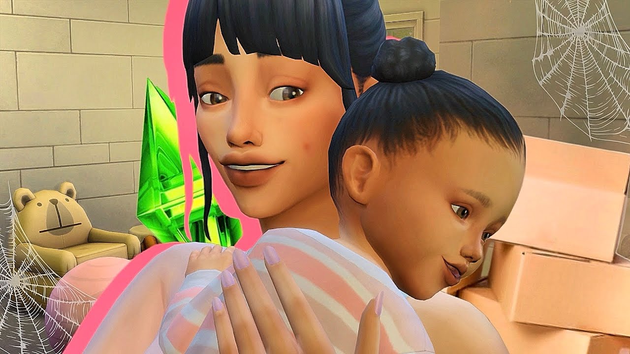 Cette ADO cache un BÉBÉ dans son GRENIER 🤰 | challenge sims 4