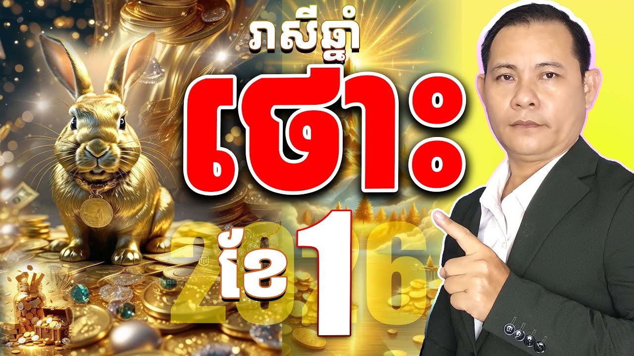 #ជោគរាសីឆ្នាំំថោះ2026ខែ1,រាសីឆ្នាំថោះខែ1,រាសីឆ្នាំថោះ2026,ឆ្នាំថោះ2026,រាសីថោះ2026,រាសីឆ្នាំថោះ2026ខ