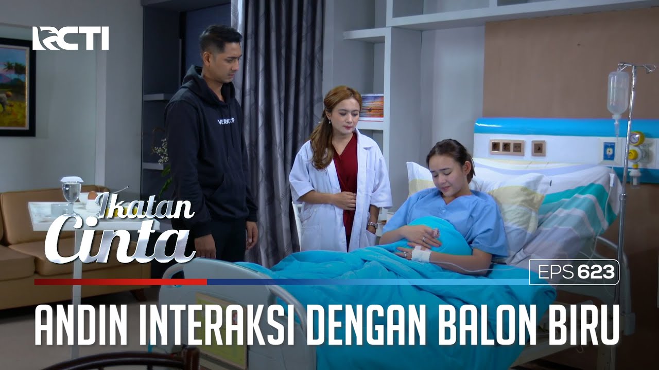 HILANGKAN STRES😟😟 ANDIN INTERAKSI DENGAN BALON BIRU😊 | IKATAN CINTA