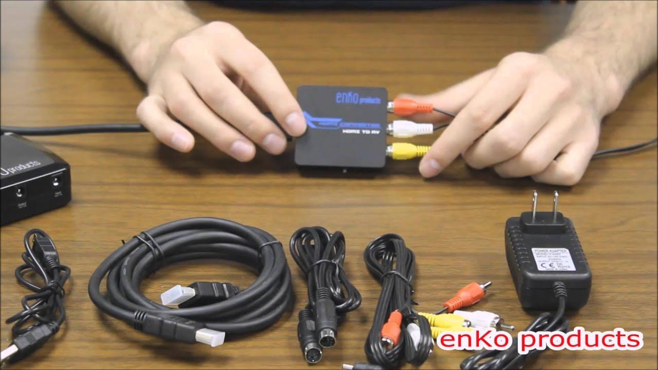 HDMI to AV Converter Instructions