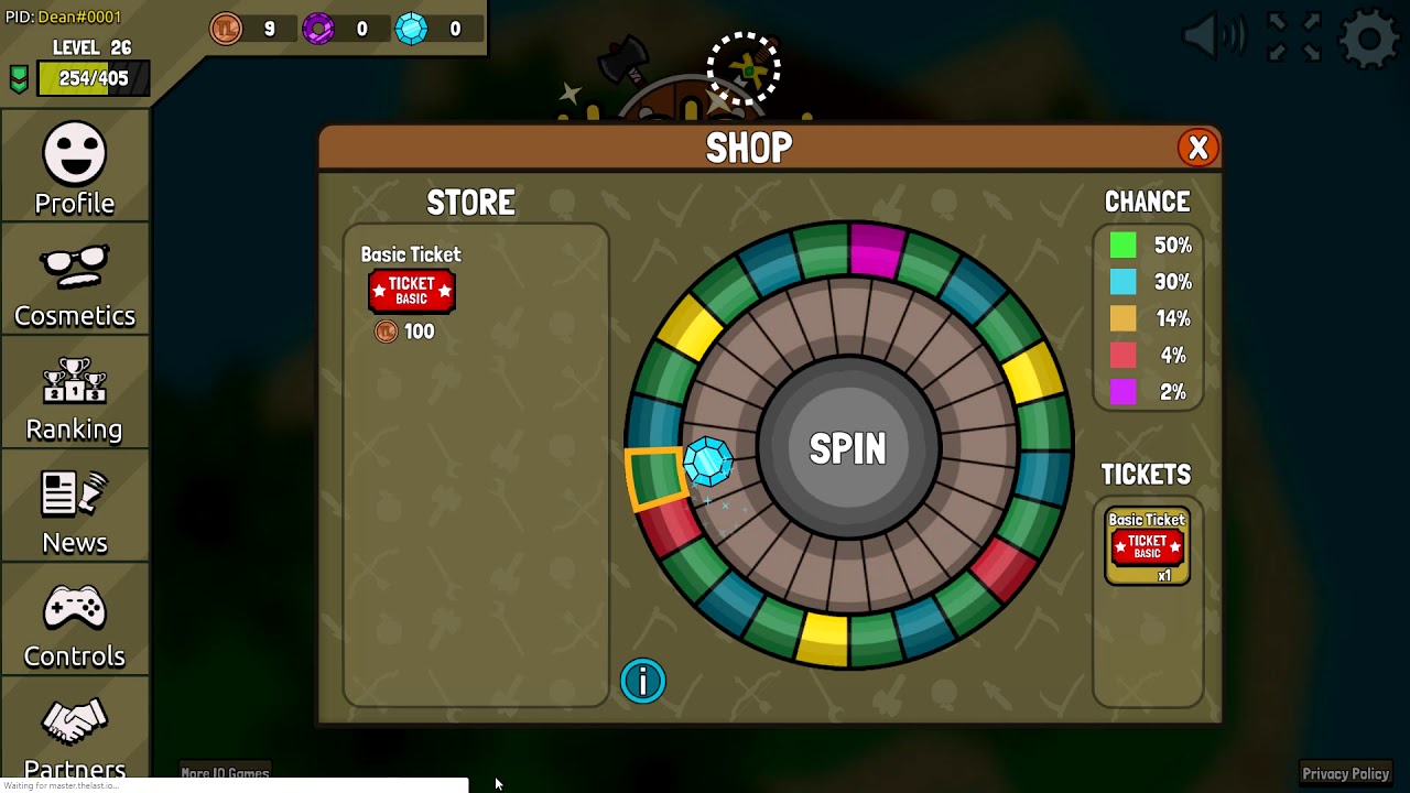 Thelast.io | New Loot Spinner!