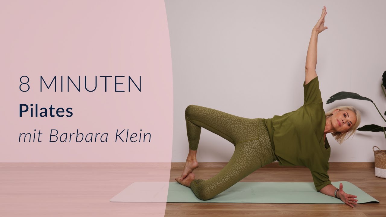 Straffer Bauch in Rekordzeit! 8 Minuten Pilates mit Barbara Klein