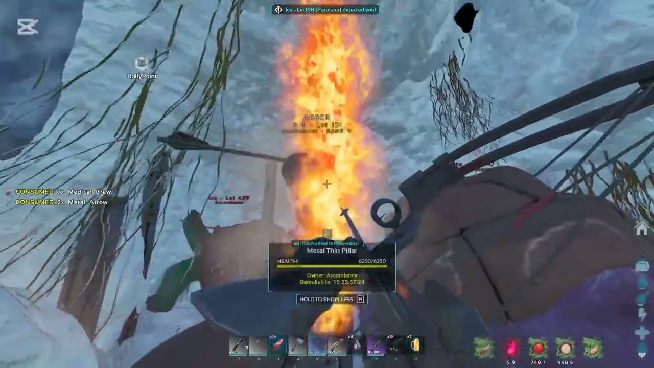 ARK ASA OFFIACL PVP  l PANDA SR I HIGHLIGHT #4