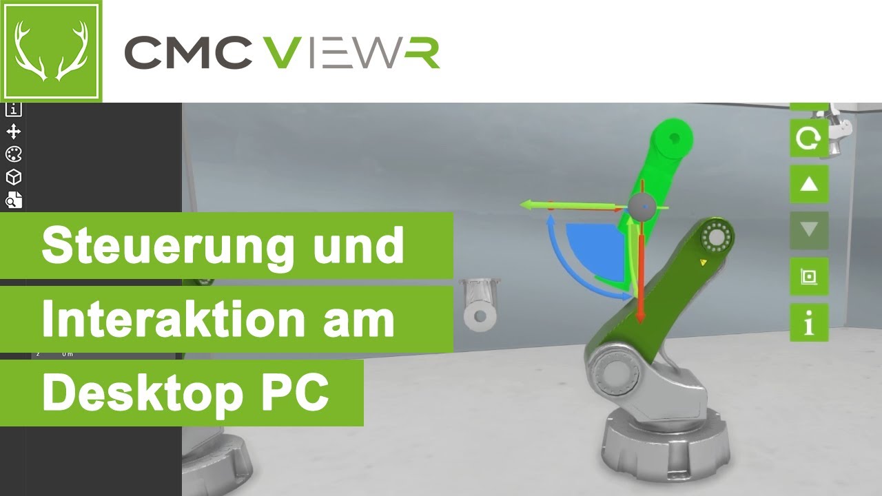 Steuerung und Interaktion am Desktop PC - ViewR Core Tutorial