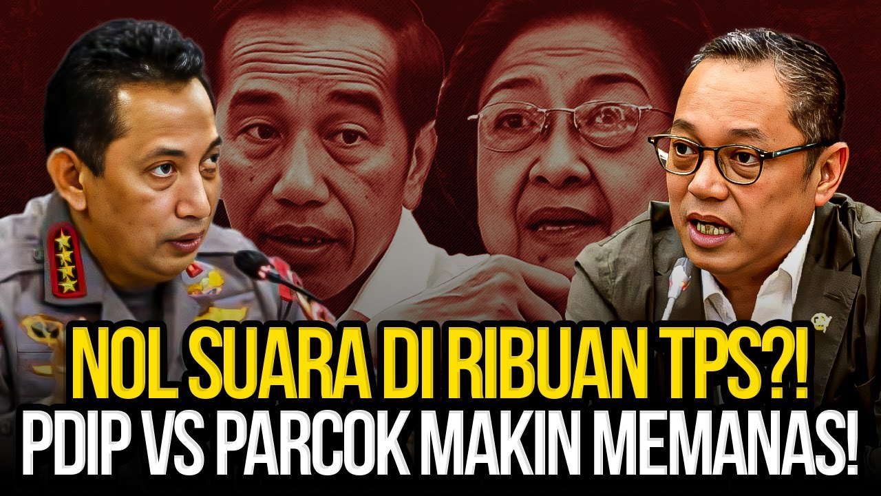 NOL SUARA DI RIBUAN TPS?! PDIP VS PARCOK MAKIN MEMANAS!