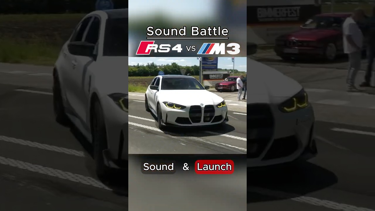 RS4 vs M3 — The Sound Battle Everyone Argues About 🔥