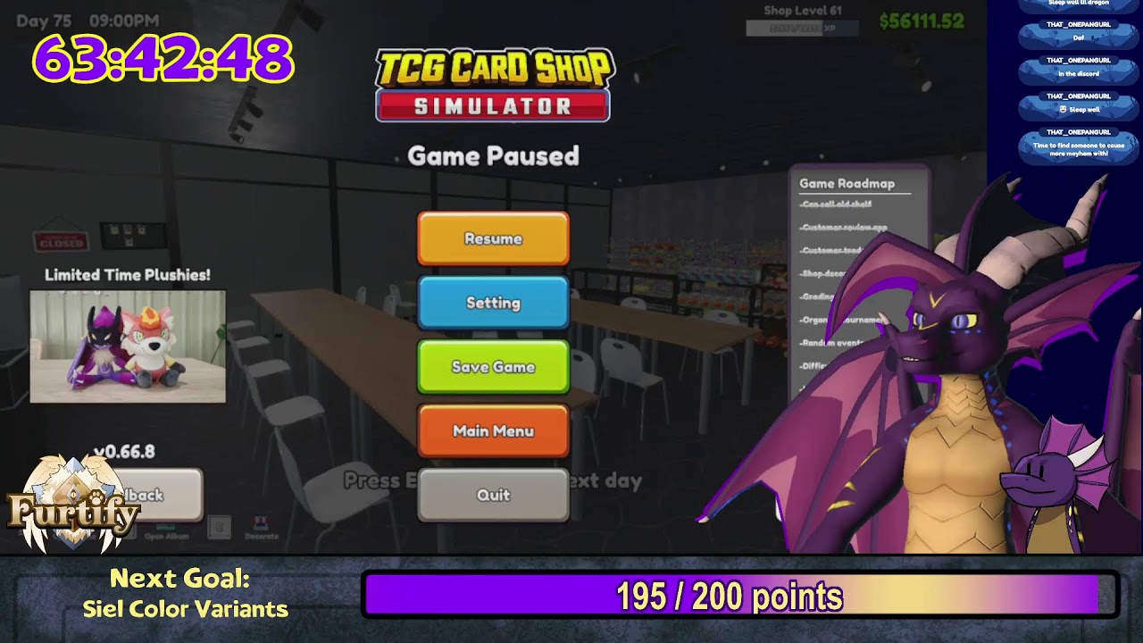 Dergathon day 3! TCG Card sim :3